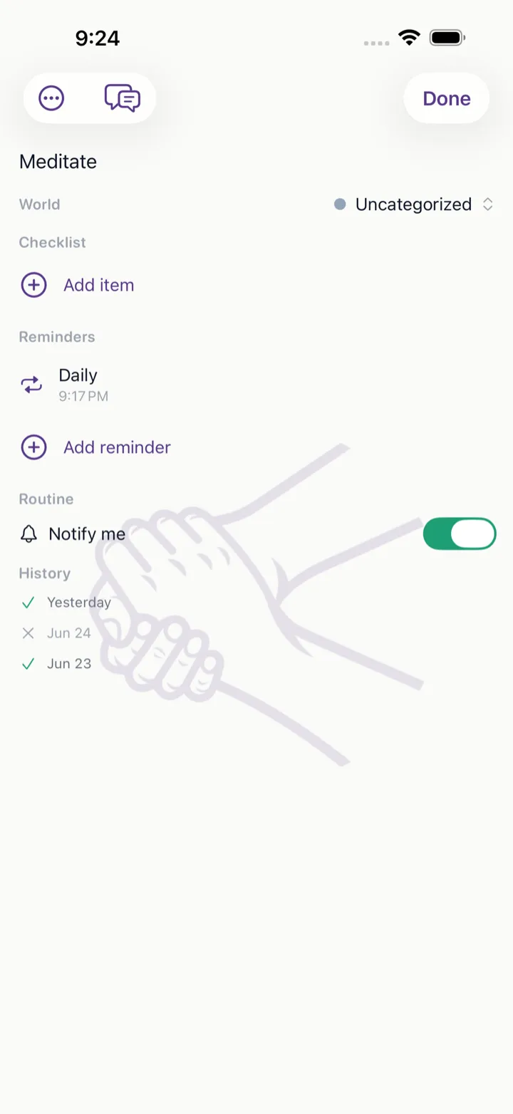 Routines that hold your days