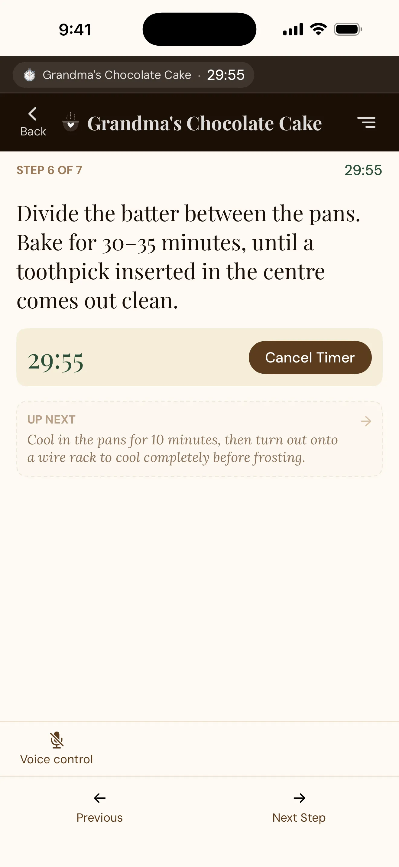 Cook it hands-free
